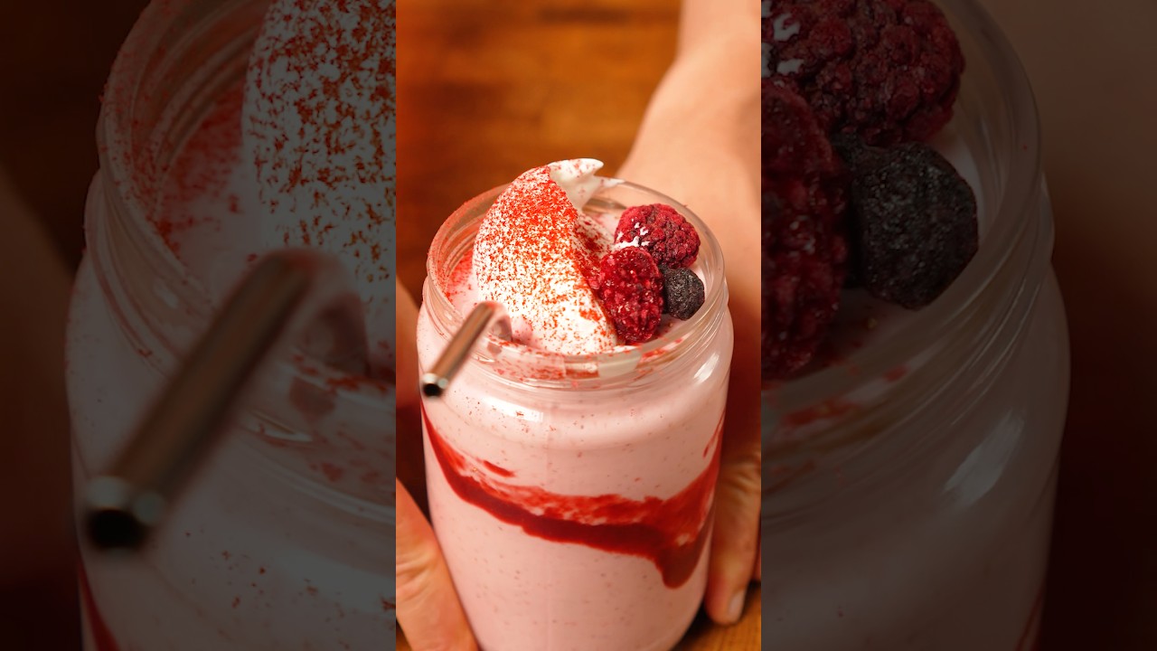 Çilekli Milkshake 🍓😍🌝 Çilekli Milkshake 🍓😍🌝