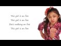 Angelica  Hale - Girl On Fire / Lyrics (America's Got Talent)