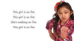 Angelica  Hale - Girl On Fire / Lyrics (America's Got Talent)  - Durasi: 4:00. 