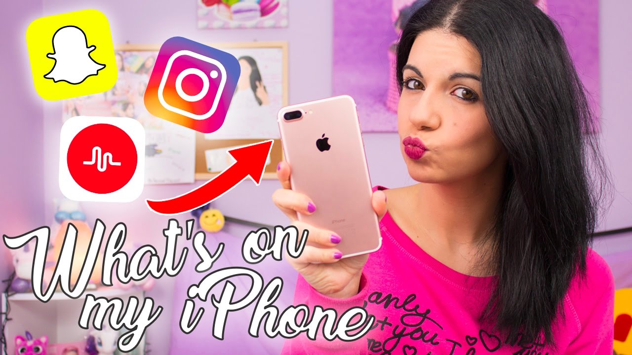 WHAT'S ON MY IPHONE 7 PLUS? ♡ 2017