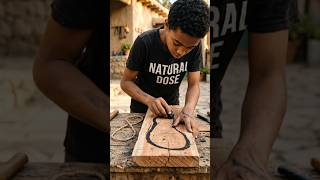 Crafting Love: From Log to Leather Clogs 🪵👟✨: #Craftsmanship #FatherAndSon #ShoeMaking #DIY