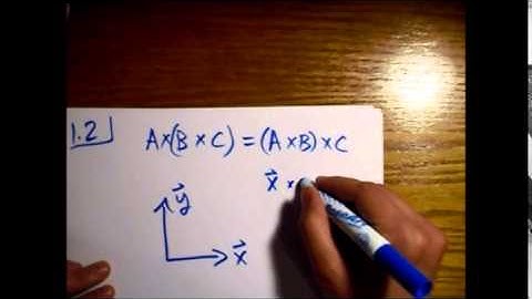 Griffiths Electrodynamics Problem 1.2: Is Cross Product Associative?