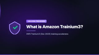 What is Amazon Trainium3?