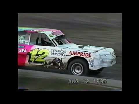 Stock Cars - Riviera Raceway - 8-12-1995