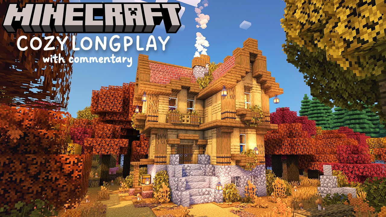 Building a Cozy Cottagecore House - Minecraft Relaxing Longplay (With ...