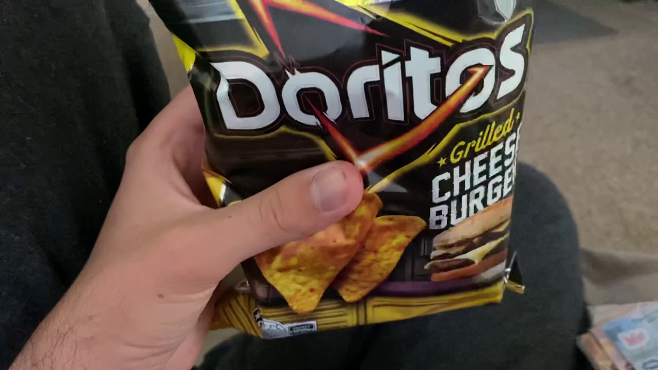 Doritos cheeseburger flavour YouTube