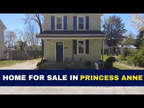 30581 Irving Ave, Princess Anne, MD home video tour