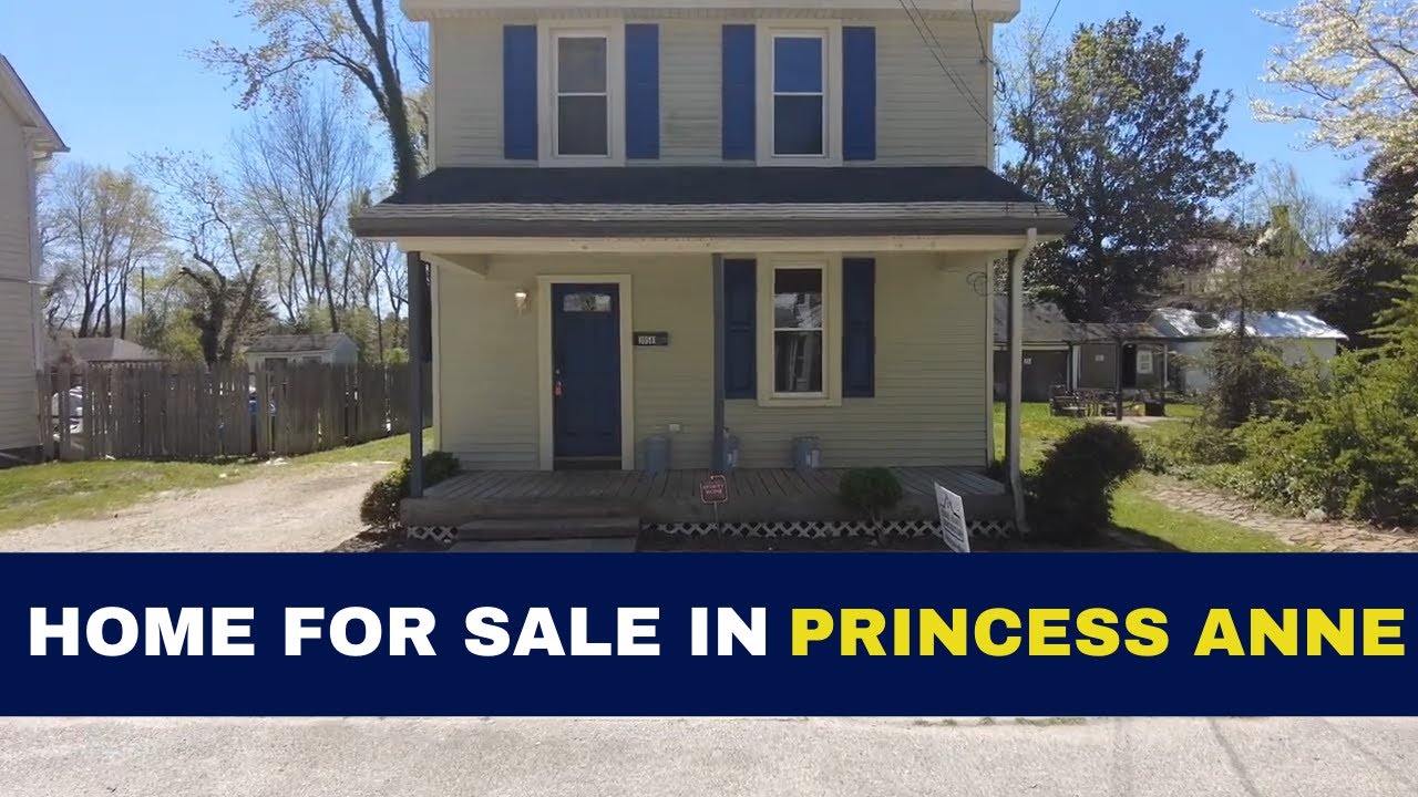 Homes For Sale In Princess Anne 30581 Irving Ave, Princess Anne, MD