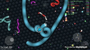 Playing slither.io my first time #1
