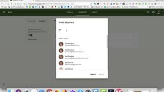 Google Classroom - Invite students with Groups