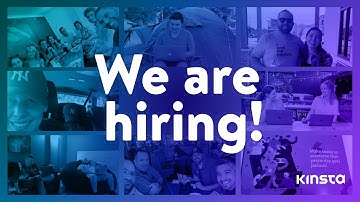 Kinsta is Hiring!