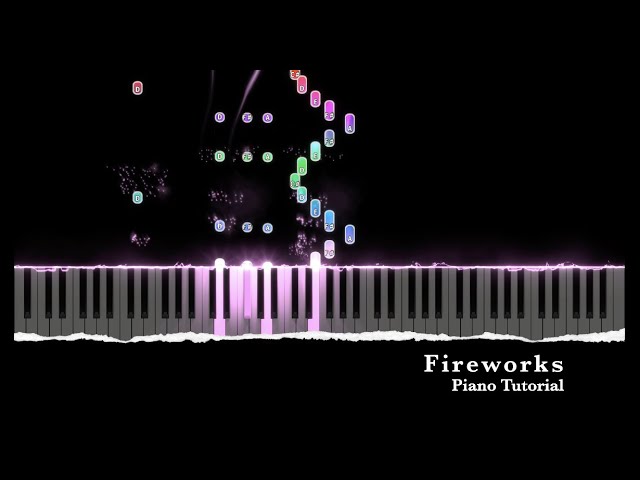 Fireworks // Harry Potter Piano Tutorial class=