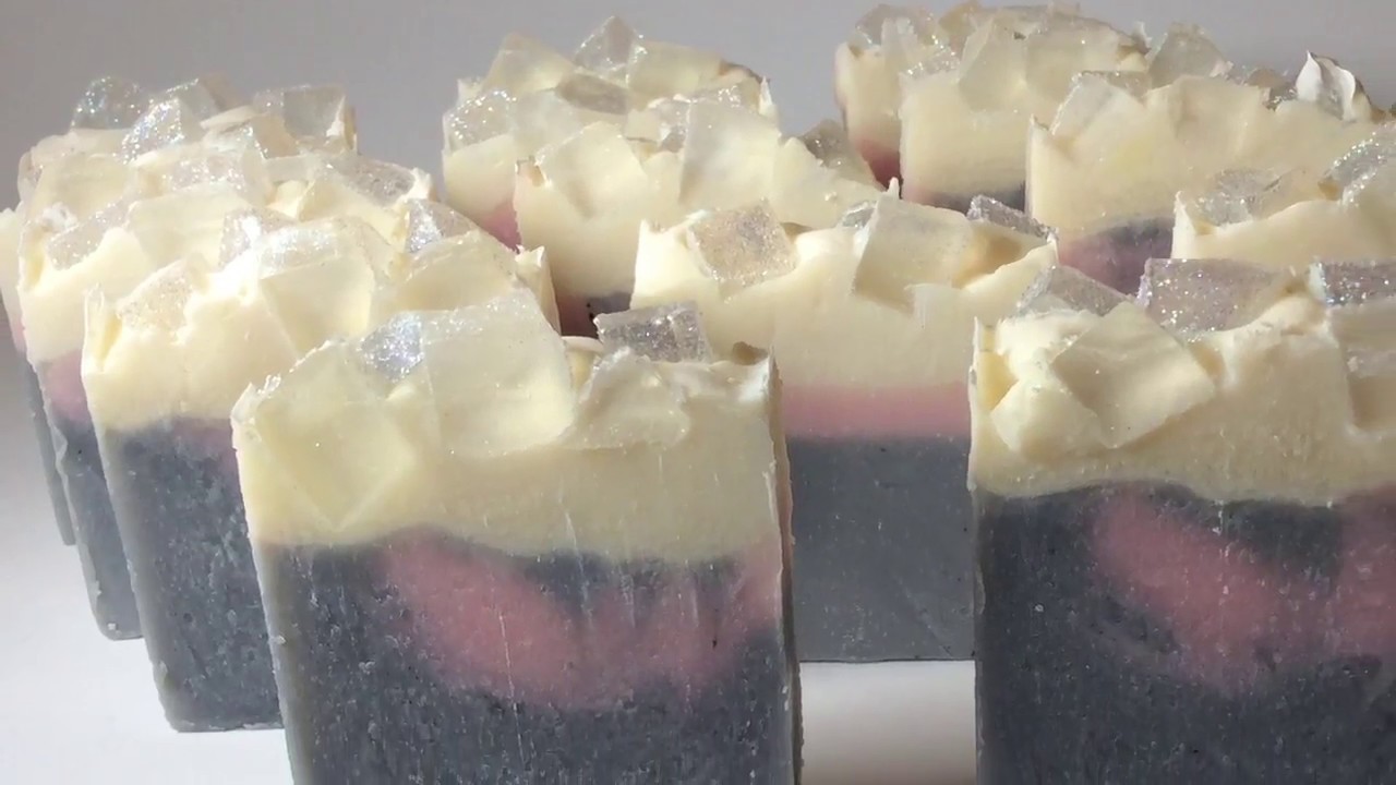 My first attempt at Cold Process soaping :) - YouTube