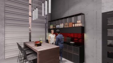 Modern Office Interior Design Animation in Lumion 9