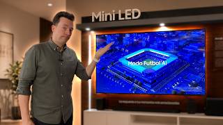 SAMSUNG Mini LED 2026 con Modo Futbol AI