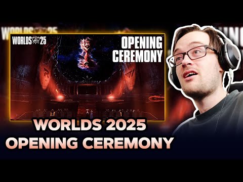 WORLDS OPENING CEREMONY 2025 (REACTION!)