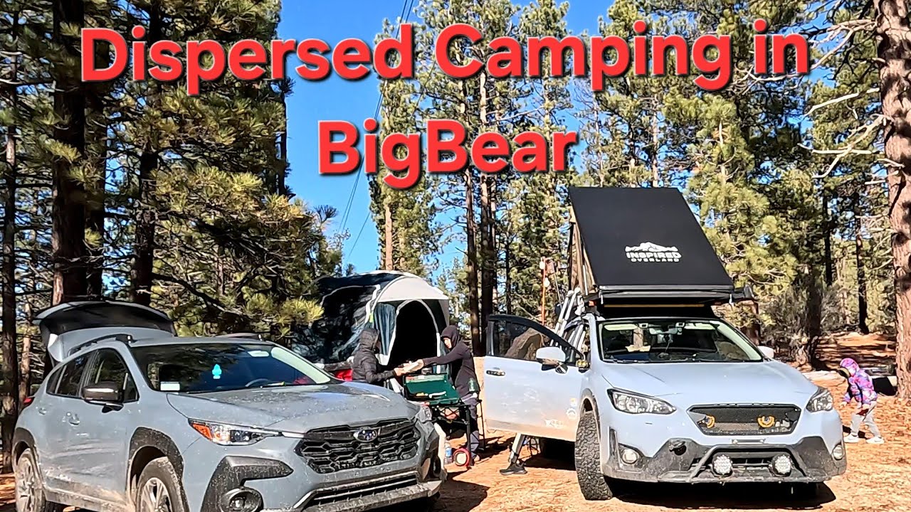 Disperse Camping in Bigbear Mountain