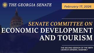 02/17/2026 Senate Committee on Economic Development and Tourism