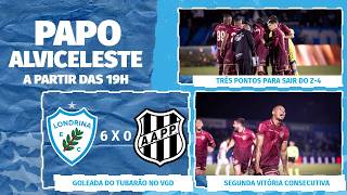 Londrina goleia Ponte Preta por 6 a 0 e segue vivo na luta contra o rebaixamento da Série B