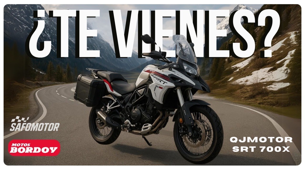 TE VIENES? Súbete a una QJMOTOR SRT700X!!!