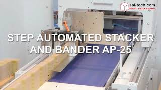 Step Automated Stacker And Bander Ap-25 Maximize Your Packaging Efficiency