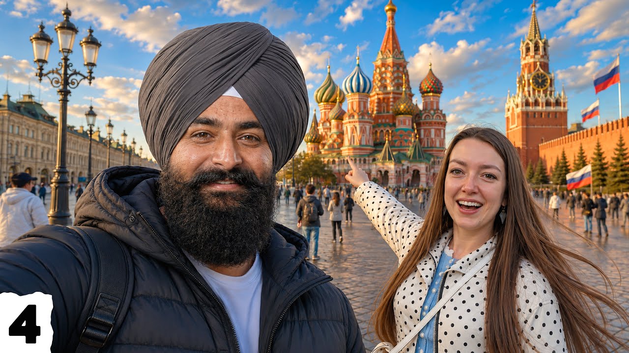⁣ਮੈਡਮ ਰਸ਼ੀਆ! ਦਿਲਜੀਤ ਦੀ ਕੱਟੜ ਫੈਨ ਨਾਲ ਇੱਕ ਦਿਨ🇷🇺 A Day in Moscow