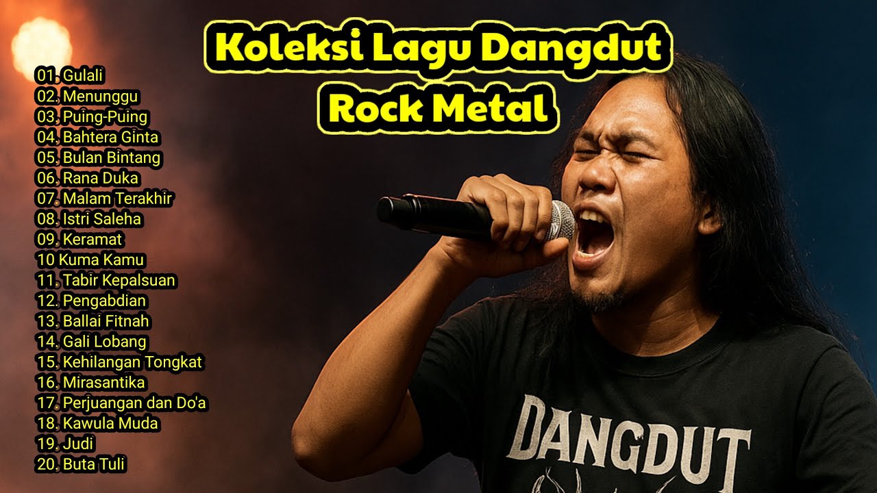 Dangdut Rock Metal Collection | Fusion of Indonesian Dangdut & Heavy Rock Power