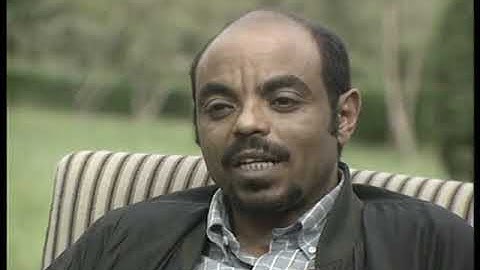 Ethiopia - Prime Minister Meles Zenawi speaks on border conflict with Eritrea,  September 1998