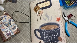 Craft With Me | Adding Elastic Closure and Signature to a TN Style Journal
