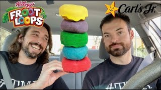 Carl's Jr. Froot Loop Mini Donuts - Ep. 885 #TMR