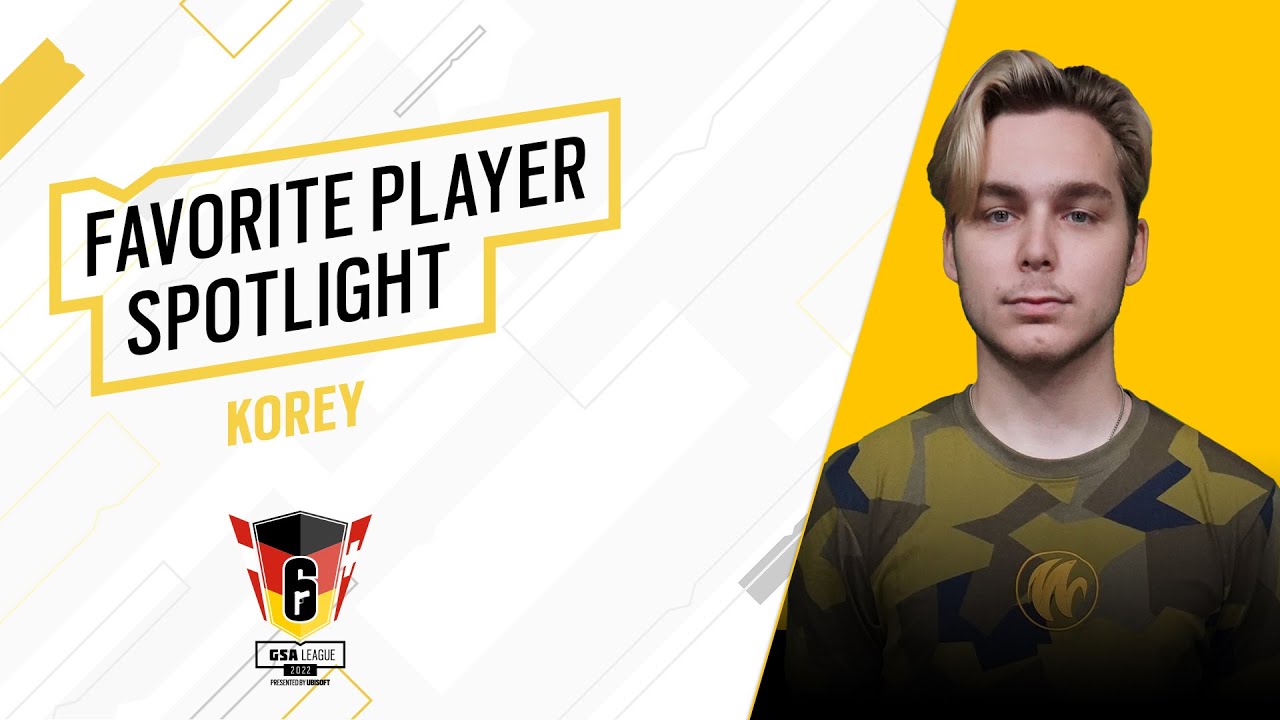 Favorite Player Spotlight: Korey picked AceeZ | #R6GSA | Rainbow Six ...