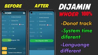 whoer tidak mau 100% di VPN PREMIUM lakukan ini // setting whoer Ip dan dns sama