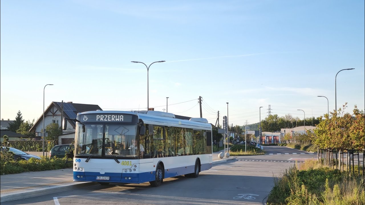 Solbus SM12 #4081 [🚍 ➡️ 165 - Irex\Meteor Świętochłowice - Przejazd]