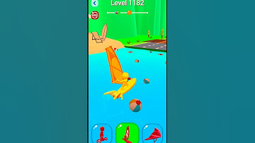 Shape-shifting | Level 1182 || Hyper casual games | #shapeshifting #hypercasualgames #shorts