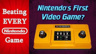 Beating EVERY Nintendo Game - Color TV-Game 6 (Game #1) - YouTube