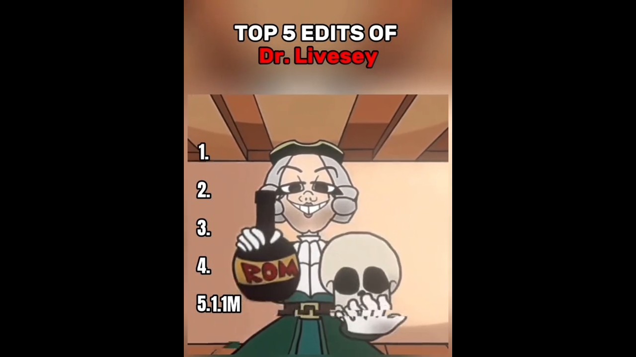 Ranking Best edits of Dr. Livesey