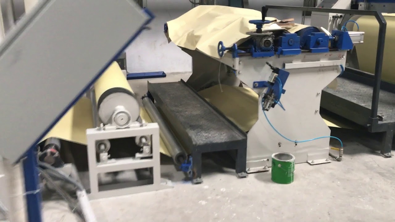 5 STATION SYNTHETIC LEATHER PRODUCTION PROCESS