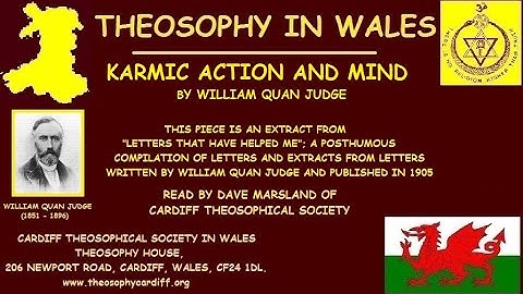 Karmic Action and Mind by William Quan Judge read by Dave Marsland