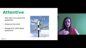 Webinar etiquette