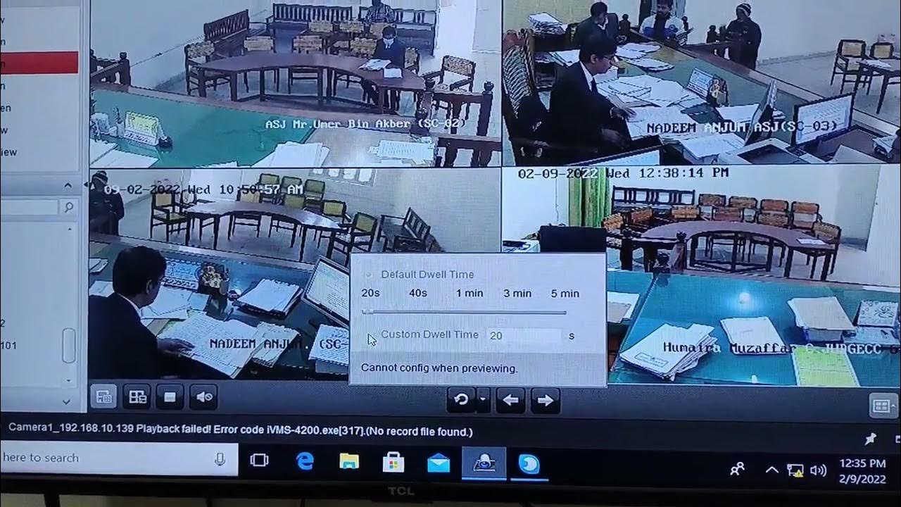 Hikvision Camera Dwell Switch One by One Change How to Configure Auto