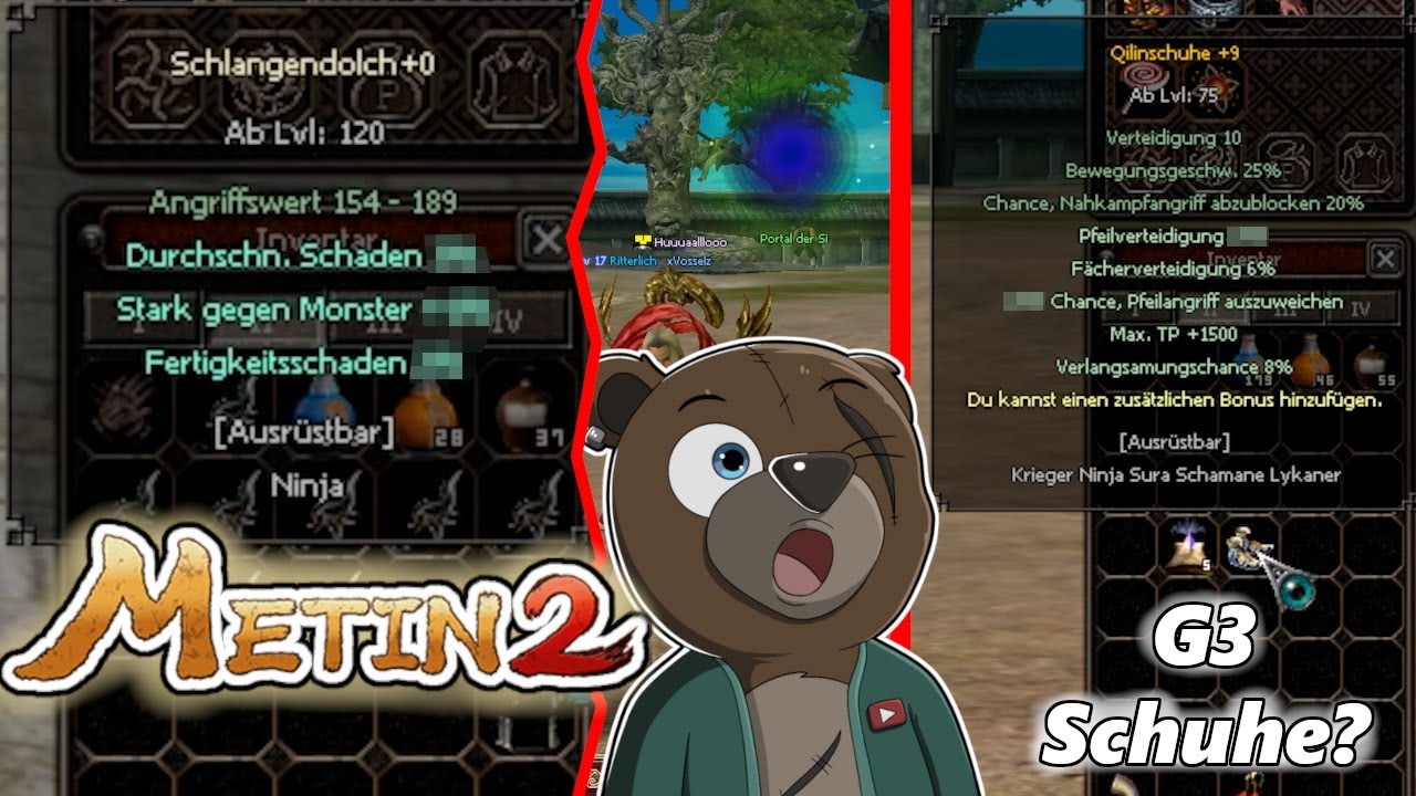 Metin2 Azrael | DOLCHE?? & NEUE G3 SCHUHE?? | Let´s Play Metin2 DE mit ...