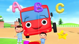 abc bus more nursery rhymes kids songs abcs 123s learn little