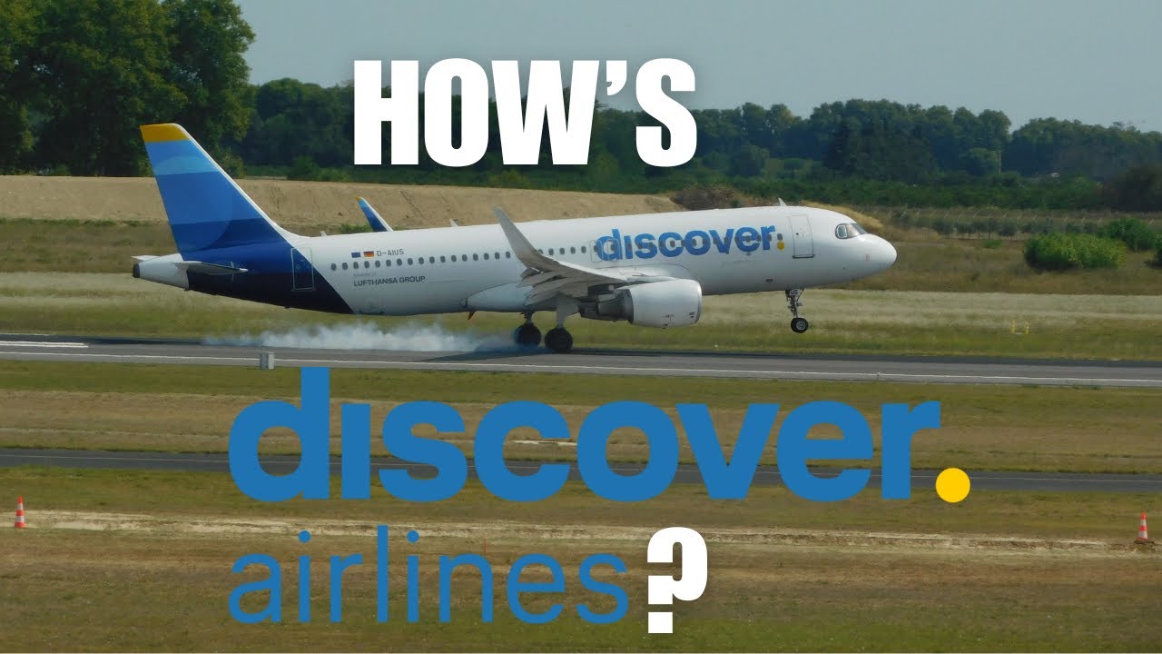 HOW'S DISCOVER AIRLINES? Discover Airlines Airbus A320 landing at Frankfurt