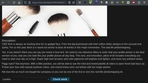 10.2 Lab: Basic SSRF against another back-end system | 2023