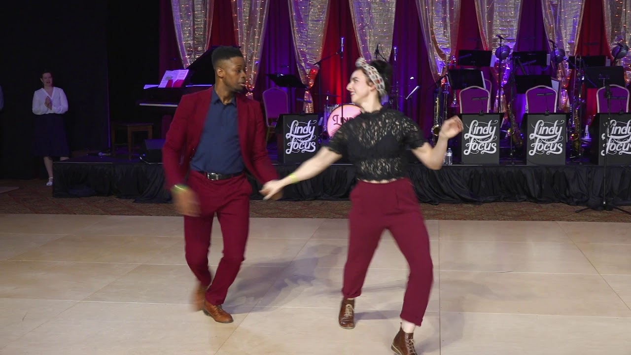 Lindy Focus XVIII: Lindy Hop Pro/Am Couples Finals - Theresa & Joshua