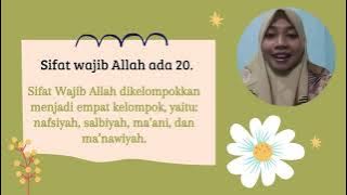 Video Pembelajaran MTs Kelas VII Aqidah Akhlak Bab Sifat-Sifat Allah