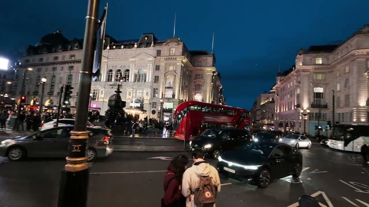Soho - Piccadilly Circus Walking Tour 2026 | Golden Square, Windmill St & Neon Lights 4KDJI  Action6