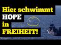 Hier schwimmt HOPE in FREIHEIT!