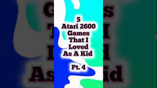 5 Atari Games I Loved As A Kid #retro #game #gaming #gamer #atari #2600 #fun #kids #nostalgia #games