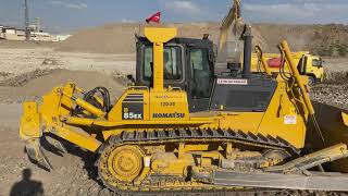 Komatsu D85EXbulldozer Taş Dolğu İşleri